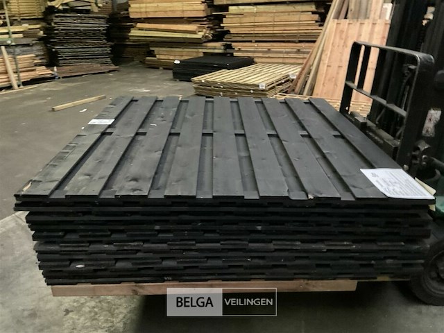 10 stuks tuinschermen hillhout afm 180x180 - afbeelding 1 van  8