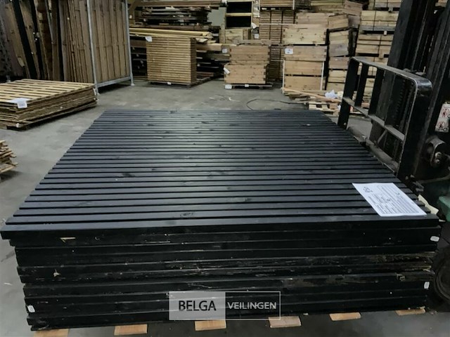 10 stuks tuinschermen hillhout afm 180x180 - afbeelding 1 van  4