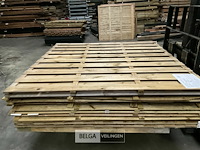 10 stuks tuinschermen hillhout afm 180x180 - afbeelding 1 van  12