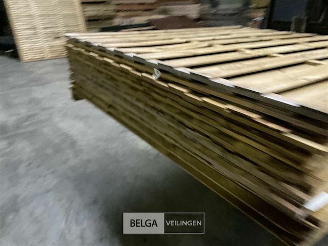 10 stuks tuinschermen hillhout afm 180x180 - afbeelding 10 van  12