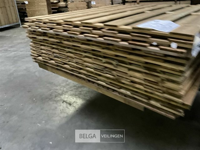 10 stuks tuinschermen hillhout afm 180x180 - afbeelding 6 van  11