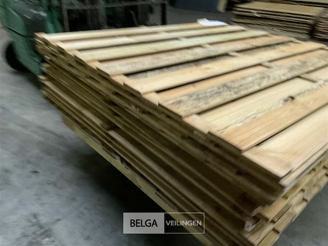 10 stuks tuinschermen hillhout afm 180x180 - afbeelding 2 van  11