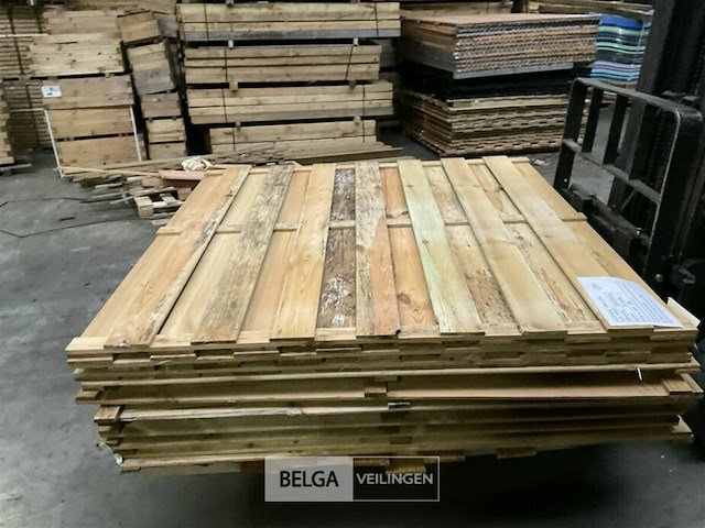 10 stuks tuinschermen hillhout afm 180x180 - afbeelding 1 van  11