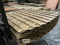 10 stuks tuinschermen hillhout afm 180x180 - afbeelding 4 van  5