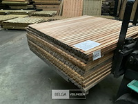 10 stuks tuinschermen hillhout afm 180x180 - afbeelding 4 van  11