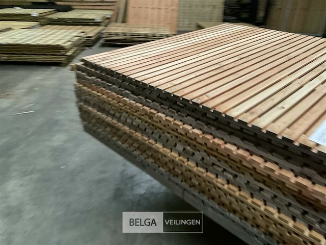 10 stuks tuinschermen hillhout afm 180x180 - afbeelding 5 van  11