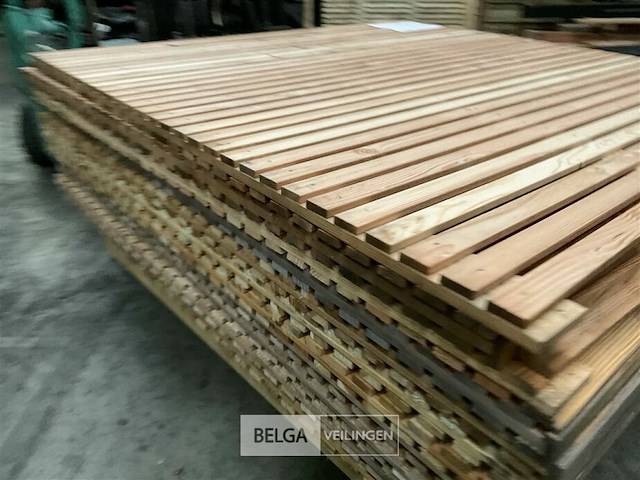 10 stuks tuinschermen hillhout afm 180x180 - afbeelding 8 van  11