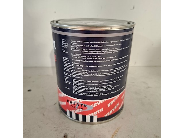 10 x 1 liter hoogglanslak, drenth, lgx q0.05.10, grachtengroen - afbeelding 3 van  5