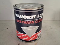 10 x 1 liter hoogglanslak, drenth, lgx, zwart - afbeelding 2 van  5