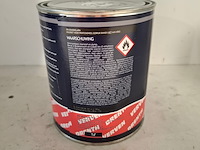 10 x 1 liter hoogglanslak, drenth, lgx, zwart - afbeelding 4 van  5