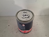 10 x 1 liter hoogglanslak, drenth, lgx, zwart - afbeelding 5 van  5