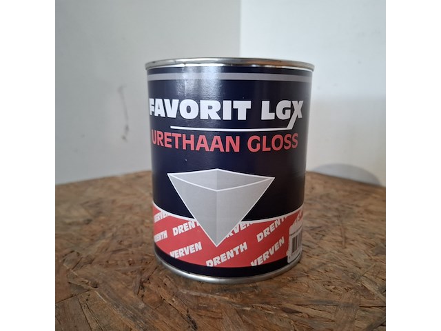 10 x 1 liter hoogglanslak lgx, drenth, zwart - afbeelding 2 van  5