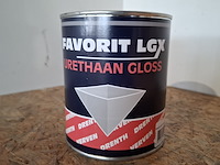 10 x 1 liter hoogglanslak lgx, drenth, zwart - afbeelding 2 van  5