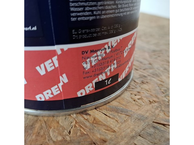 10 x 1 liter hoogglanslak lgx, drenth, zwart - afbeelding 4 van  5