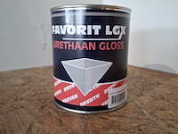 10 x 1 liter hoogglanslak lgx n0.15.10, drenth, monumentengroen - afbeelding 2 van  5