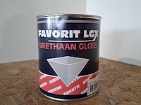 10 x 1 liter hoogglanslak lgx q0.05.10, drenth, grachtengroen - afbeelding 2 van  5