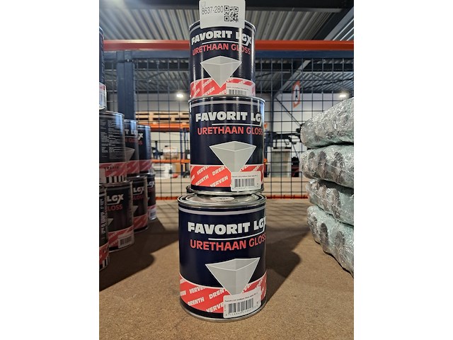 10 x 1 liter hoogglanslak n0.15,10, drenth, lgx, monumentengroen - afbeelding 1 van  6