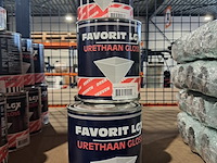 10 x 1 liter hoogglanslak n0.15,10, drenth, lgx, monumentengroen - afbeelding 1 van  6