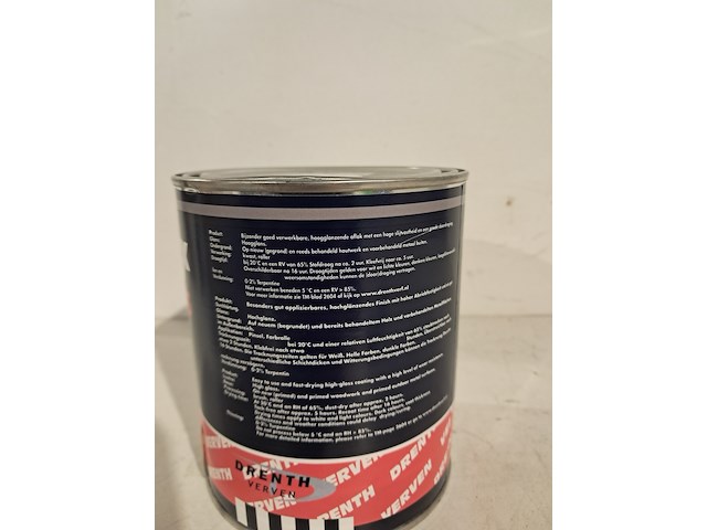 10 x 1 liter hoogglanslak n0.15,10, drenth, lgx, monumentengroen - afbeelding 4 van  6