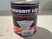 10 x 1 liter lgx hoogglanslak n0.15,10, drenth, monumentengroen - afbeelding 2 van  5