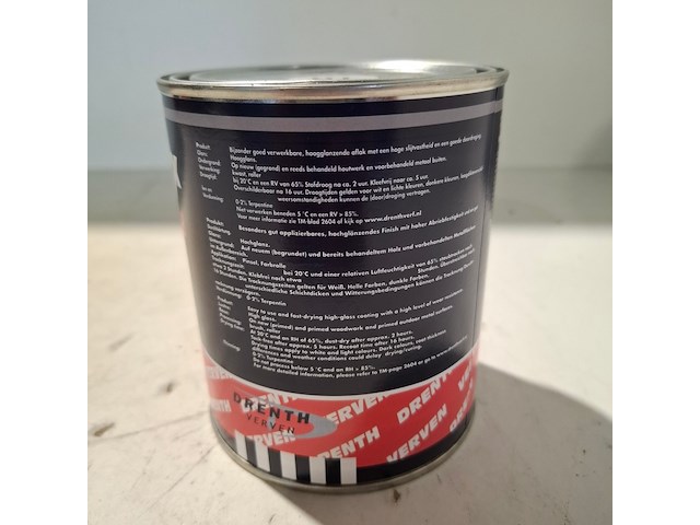 10 x 1 liter lgx hoogglanslak n0.15,10, drenth, monumentengroen - afbeelding 3 van  5