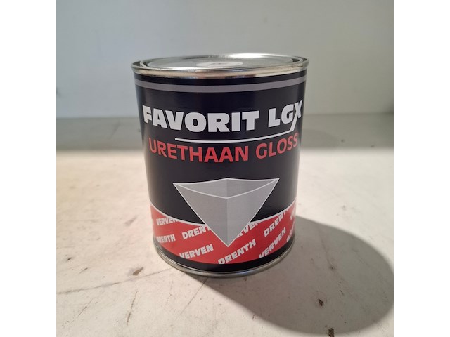 10 x 1 liter lgx hoogglanslak zwart, drenth, zwart - afbeelding 2 van  5