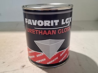 10 x 1 liter lgx hoogglanslak zwart, drenth, zwart - afbeelding 2 van  5