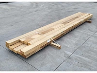 10 x afrikaans eiken 60 x 130mm, lengte 360 / 390cm - afbeelding 2 van  4