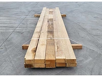 10 x afrikaans eiken 60 x 130mm, lengte 360 / 390cm - afbeelding 3 van  4