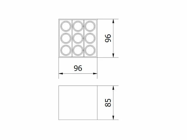 10 x artemida 20 watt led opbouw spots wit - afbeelding 2 van  6