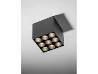 10 x artemida 20 watt led opbouw spots zwart
