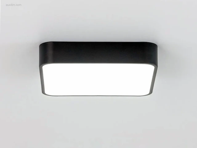 10 x atlas 30 plafond led lamp zwart - afbeelding 9 van  9