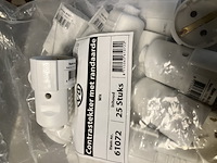 10 x contrastekker wit met ra - afbeelding 5 van  9