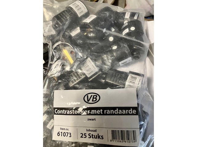 10 x contrastekker zwart met ra - afbeelding 5 van  5