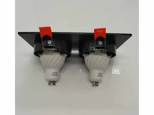 10 x downlight fitting – draaibaar – gu10 – zwart – ip20 – ep-2 - afbeelding 3 van  5