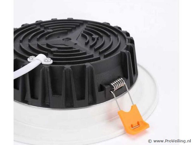 10 x inbouw led-spot – 15w – 3000k warm wit – cob – ip20 - afbeelding 3 van  5