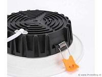 10 x inbouw led spot – 15w – 6500k koud wit – cob – ip20 - afbeelding 3 van  5