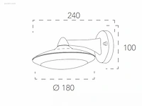10 x intec alyson led italiaanse design... - afbeelding 3 van  5
