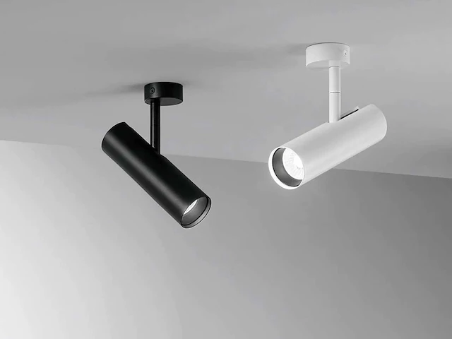 10 x intec led rocket surface zwart - afbeelding 1 van  6