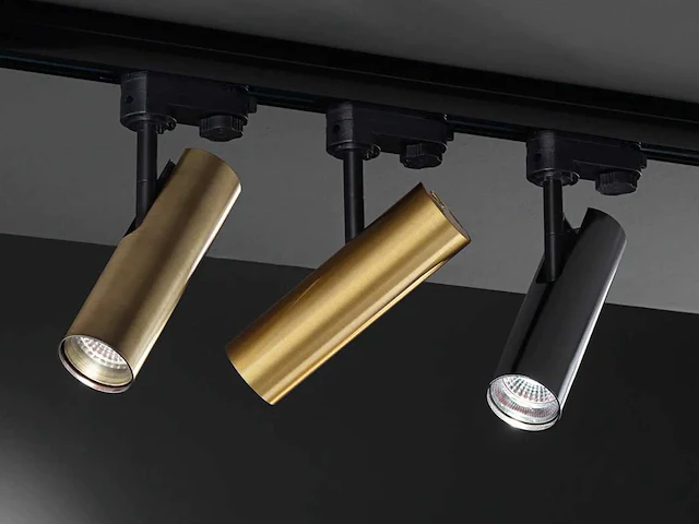 10 x intec led rocket surface zwart - afbeelding 6 van  6
