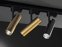 10 x intec led rocket surface zwart - afbeelding 6 van  6