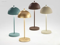10 x intec party oplaadbare design lampen goud - afbeelding 5 van  5
