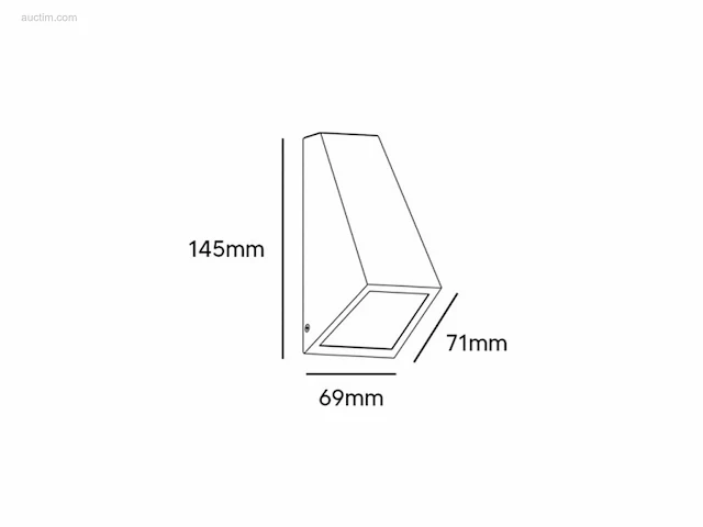 10 x intec popup wandarmatuur bruin - afbeelding 3 van  6