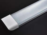 10 x led-batten 120w met lens – 120cm – 6500k koud wit - afbeelding 2 van  5
