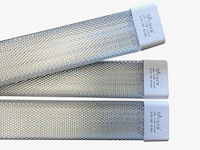 10 x led-batten met lens – 120w – 120cm – 6500k koud wit – tetra-lens - afbeelding 5 van  5