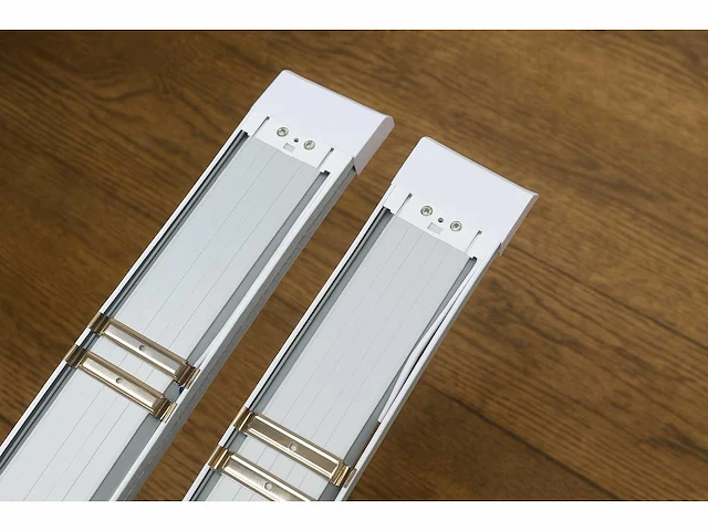 10 x led-batten met lens – 120w – 120cm – 6500k koud wit – tetra-lens - afbeelding 3 van  5