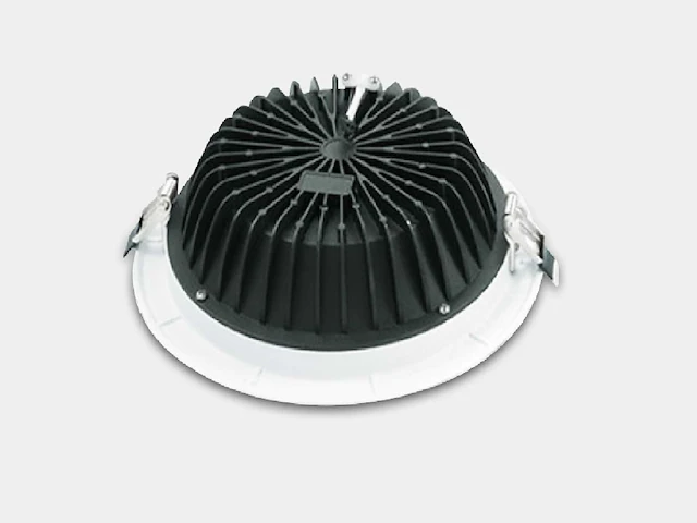 10 x led downlight – 30w – 6500k koud wit – cob – ip20 - afbeelding 3 van  4