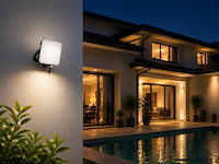 10 x led frameless floodlight 10w – 6400k koud wit – ip66 – pegasus-10 - afbeelding 1 van  5