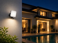 10 x led frameless floodlight 10w – 6400k koud wit – ip66 – pegasus-10 - afbeelding 1 van  5