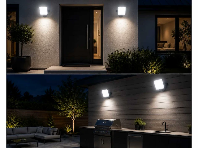 10 x led frameless floodlight 50w – 6400k koud wit – ip66 – pegasus-50 - afbeelding 3 van  5